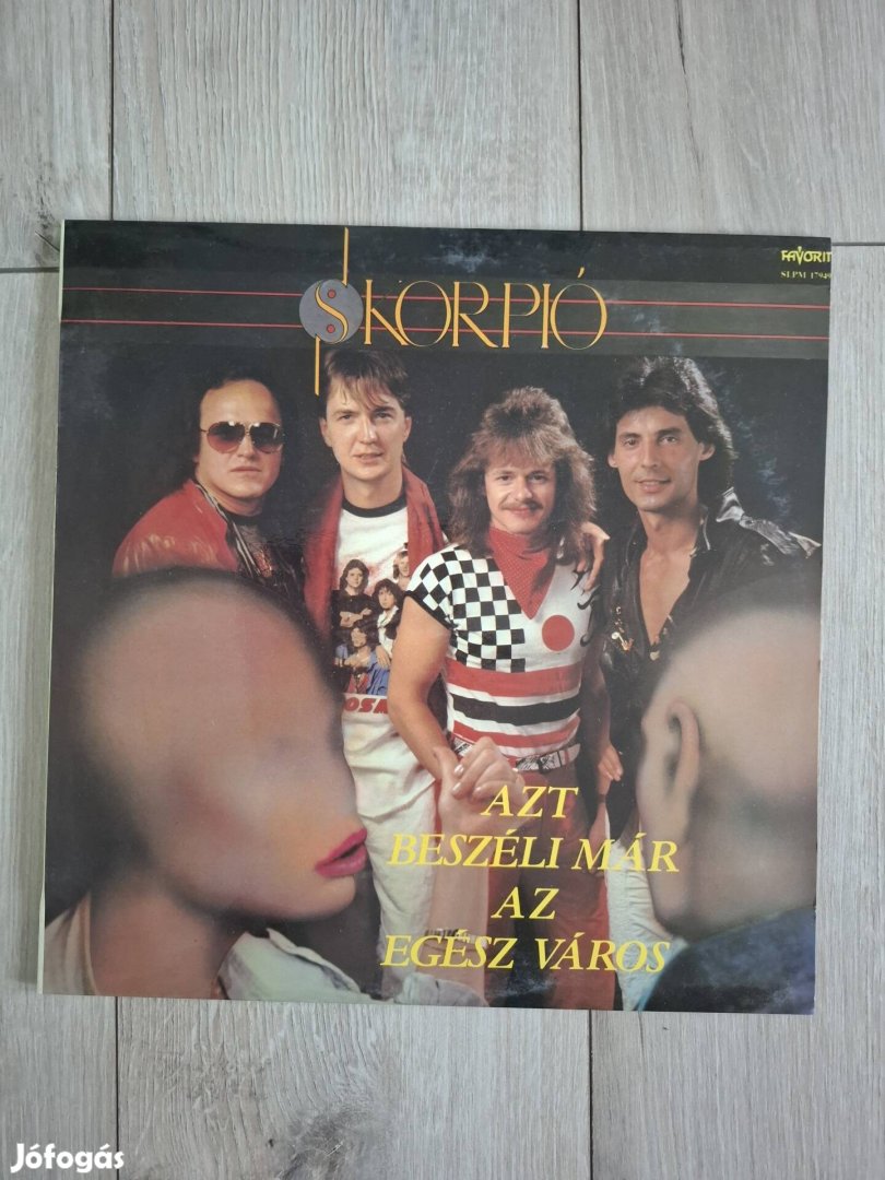 Skorpió bakelit lemez