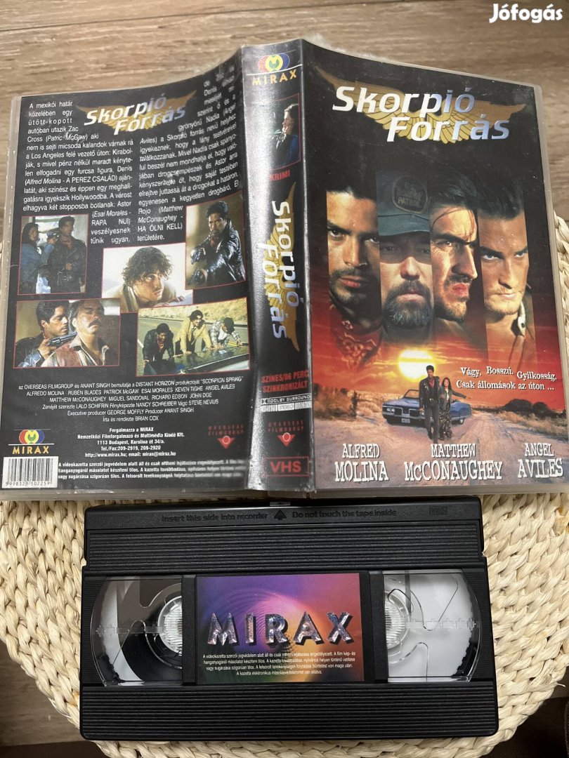 Skorpió forrás vhs film