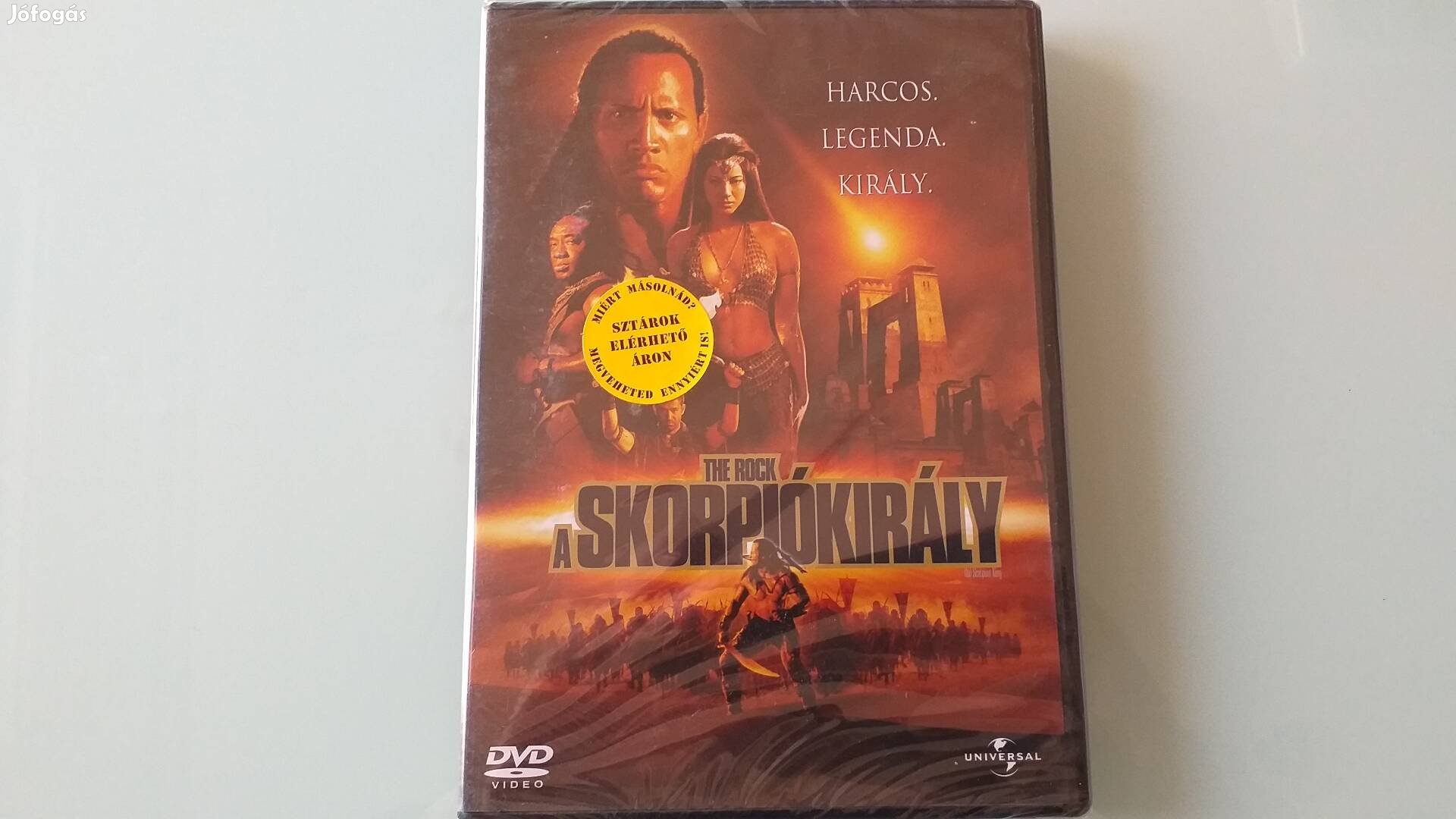 Skorpió király DVD film