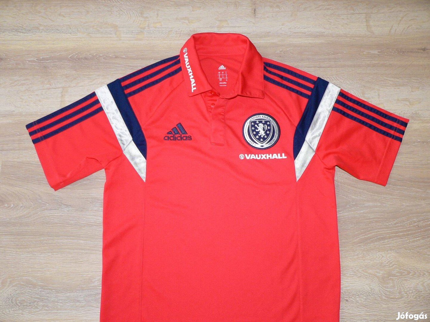 Skót válogatott galléros póló - Adidas S