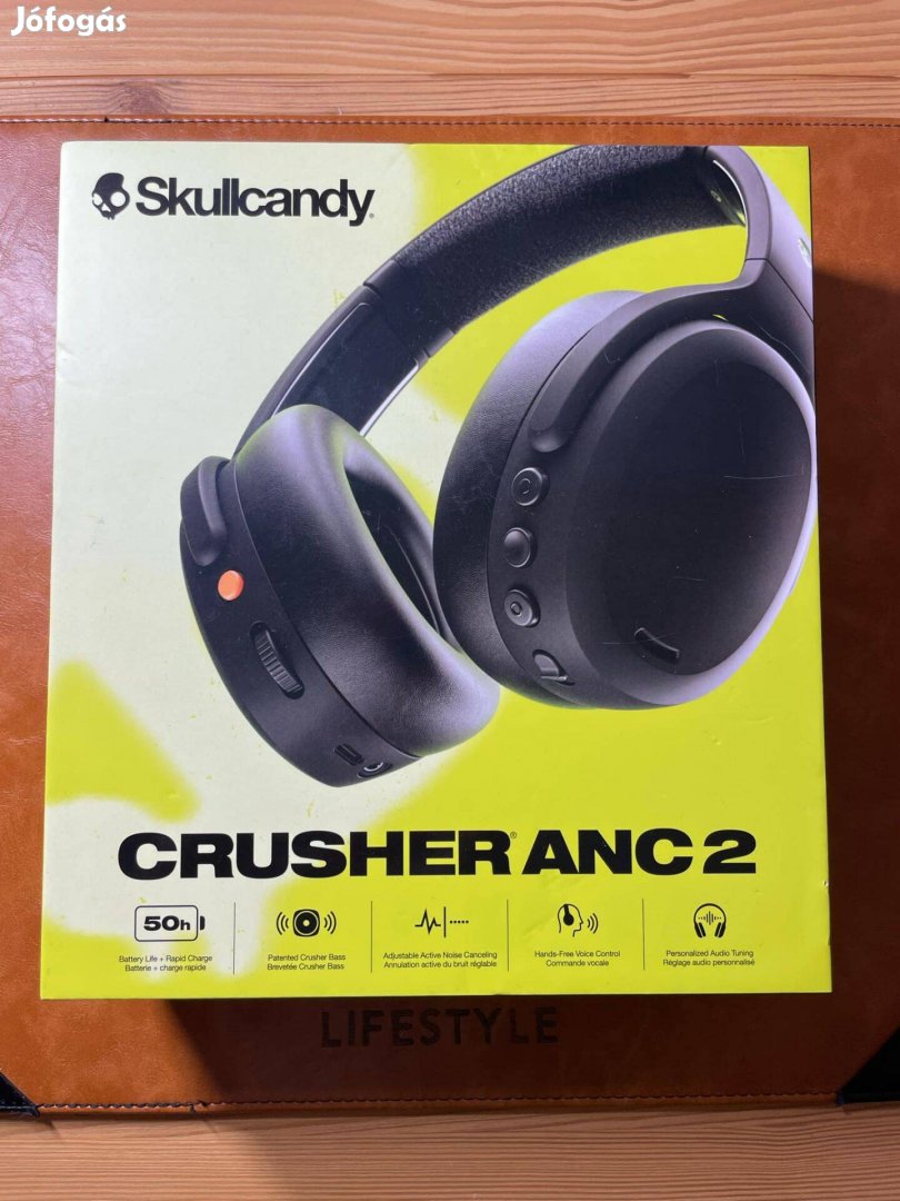 Skullcandy Crusher ANC 2 / Új / Számla + Garancia