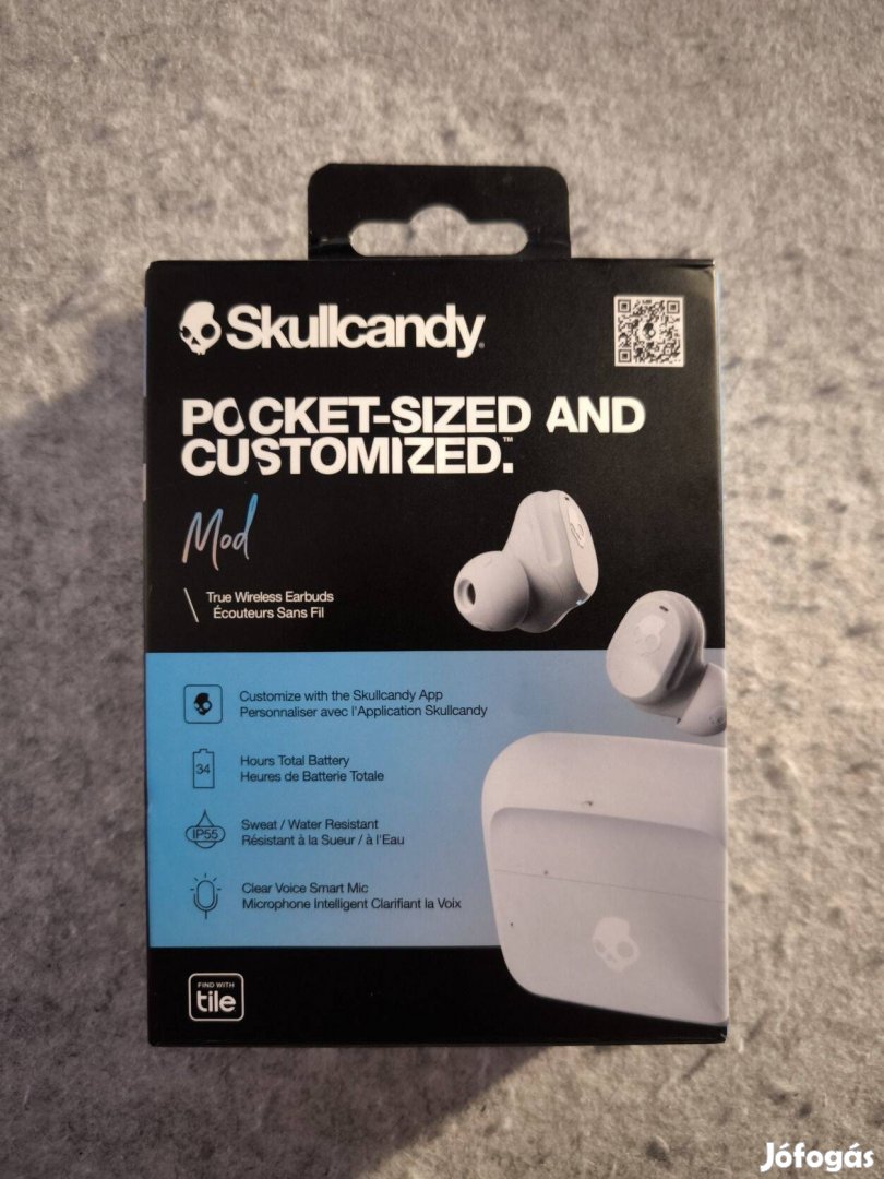 Skullcandy Mod Wireless fülhallgató / Teljesen Ú, Bontatlan /Számla