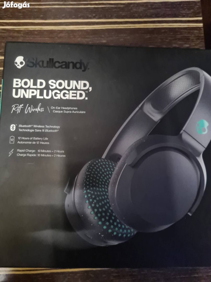 Skullcandy Riff wireless vezeték nélküli Bluetooth fejhallgató 