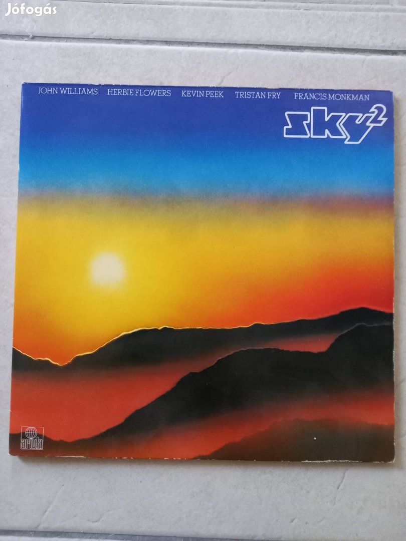 Sky dupla bakelit lemez