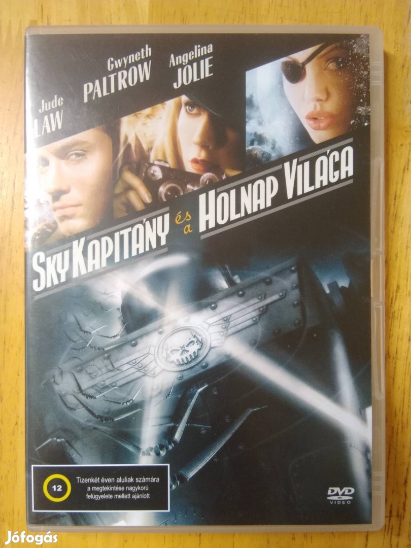 Sky kapitány és a holnap világa újszerű dvd Jude Law 