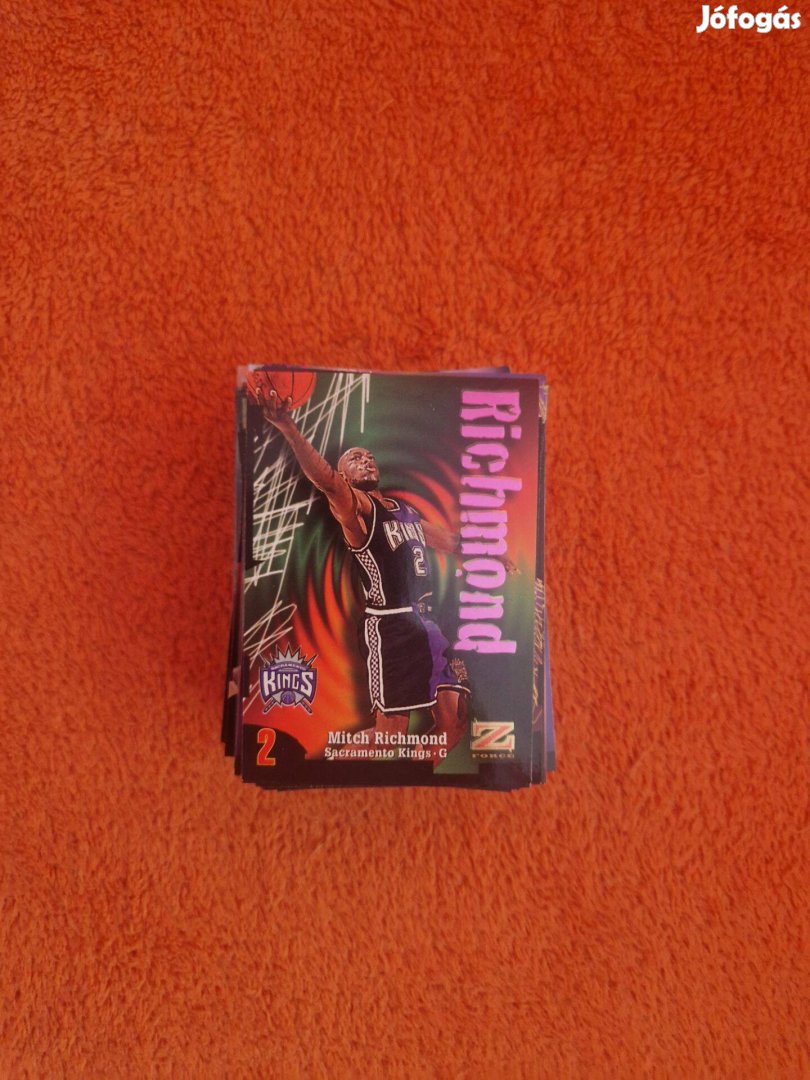 Skybox Z-Force 1997-98 kosaras kártyák 130db