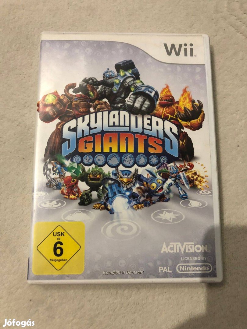 Skylanders Giants Nintendo Wii játék