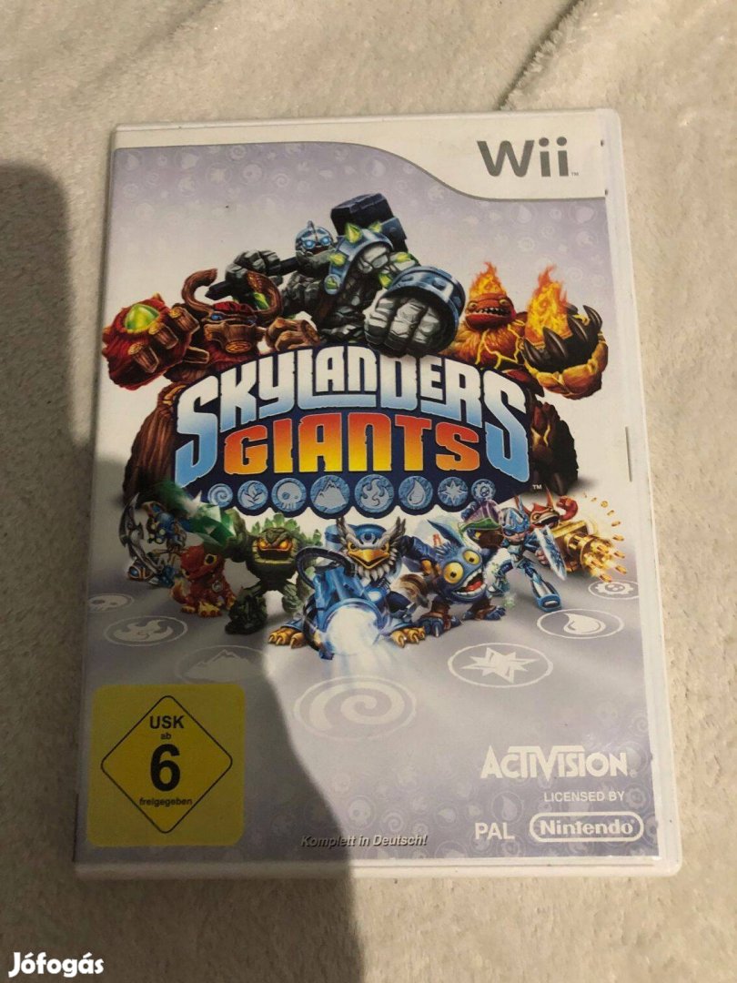 Skylanders Giants Nintendo Wii játék