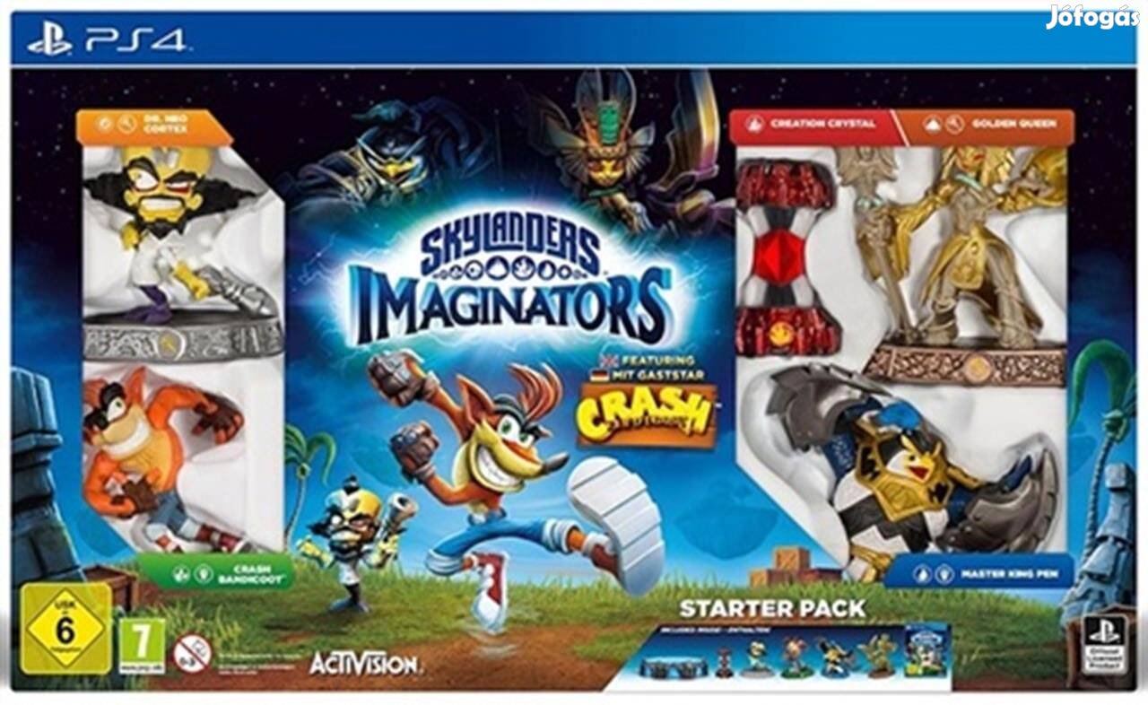 Skylanders Imaginators Crash Bandicoot Starter Pack PS4 játék
