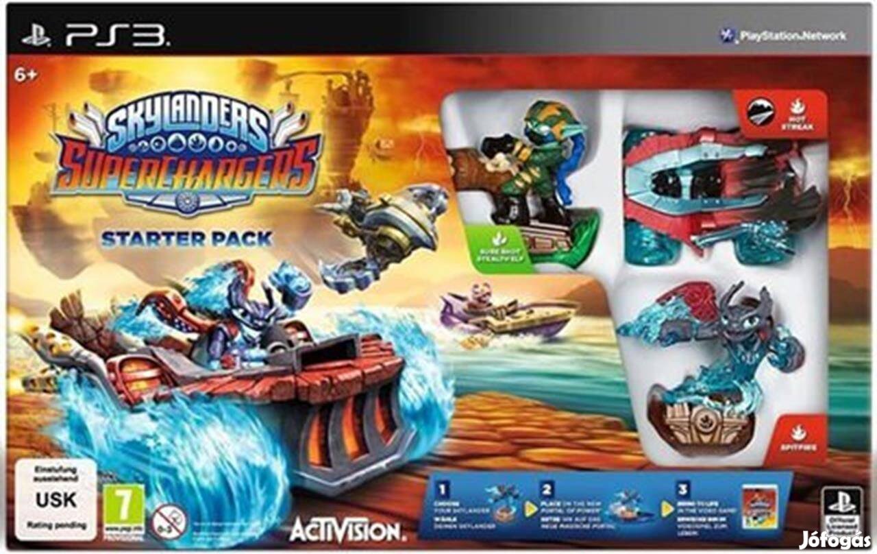 Skylanders Superchargers Starter Pack PS3 játék