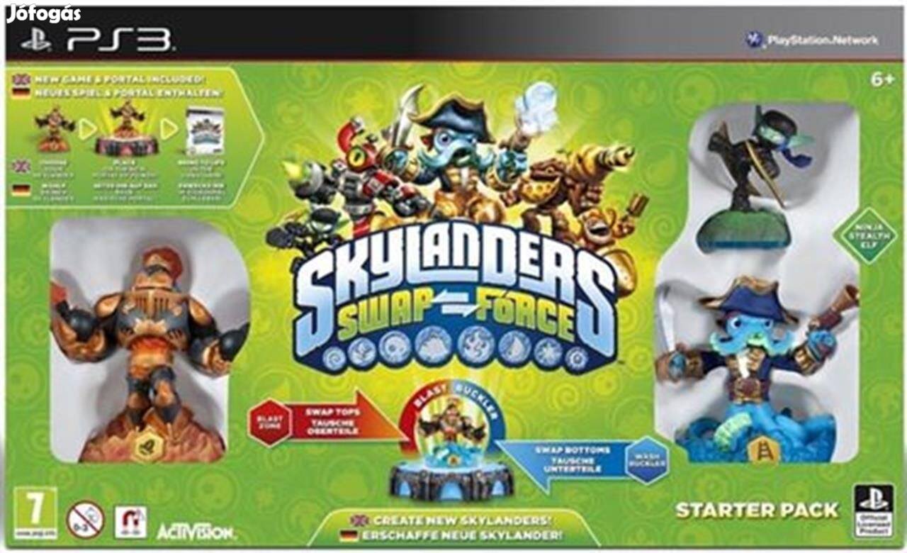 Skylanders Swap Force Starter Pack PS3 játék
