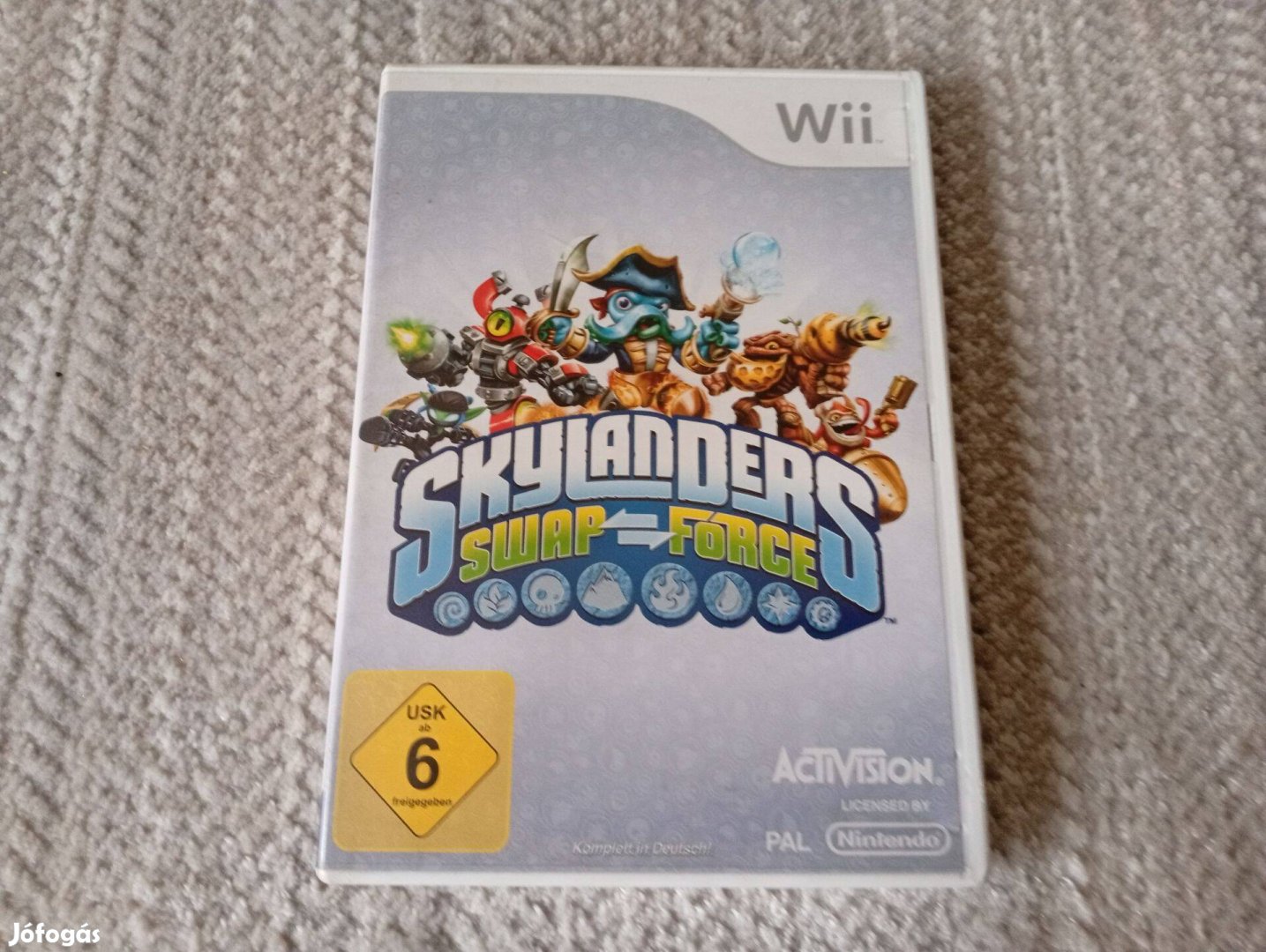 Skylanders Swap Force eredeti Nintendo Wii játék