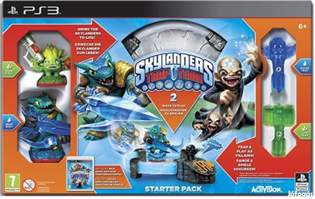 Skylanders Trap Team Starter Pack Playstation 3 játék