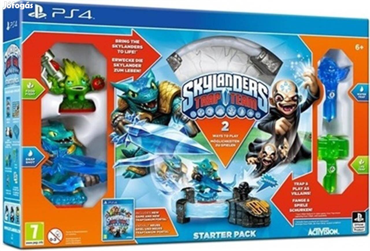 Skylanders Trap Team Starter Pack eredeti Playstation 4 játék