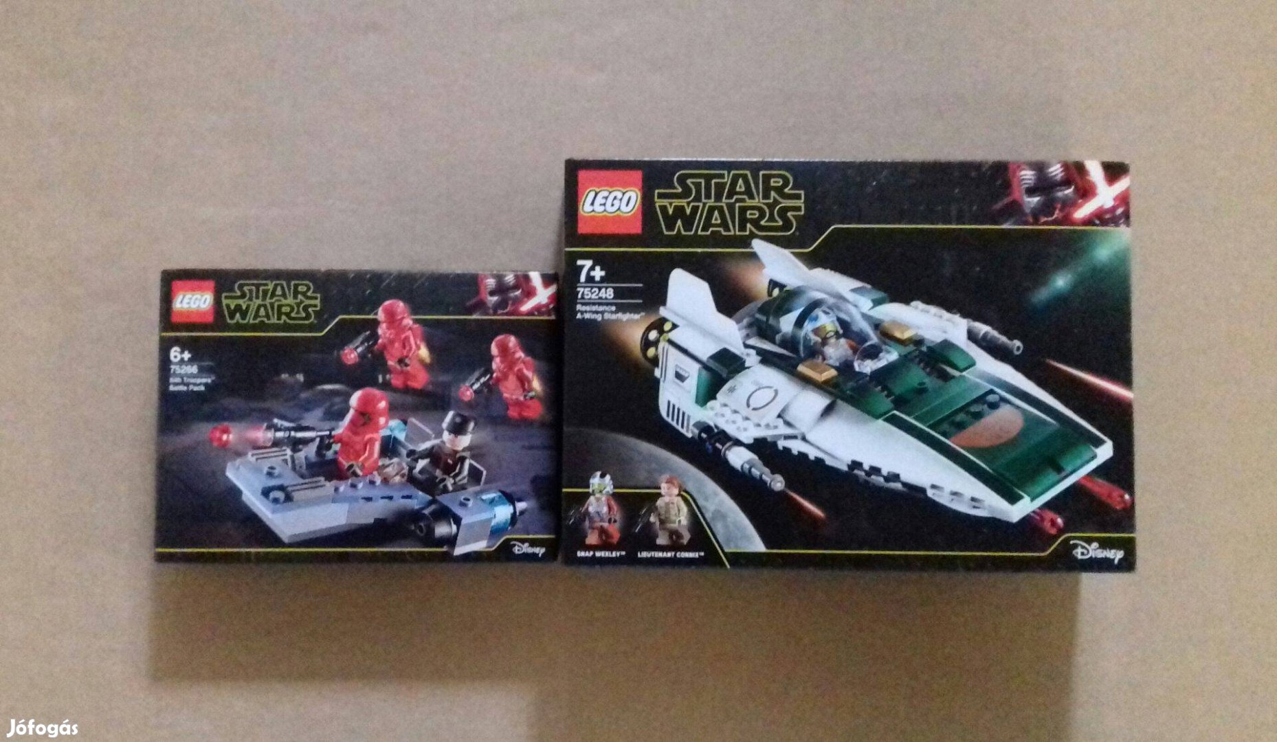 Skywalker kora bontatlan Star Wars LEGO 75248 A-wing + 75266 Sith Foxá