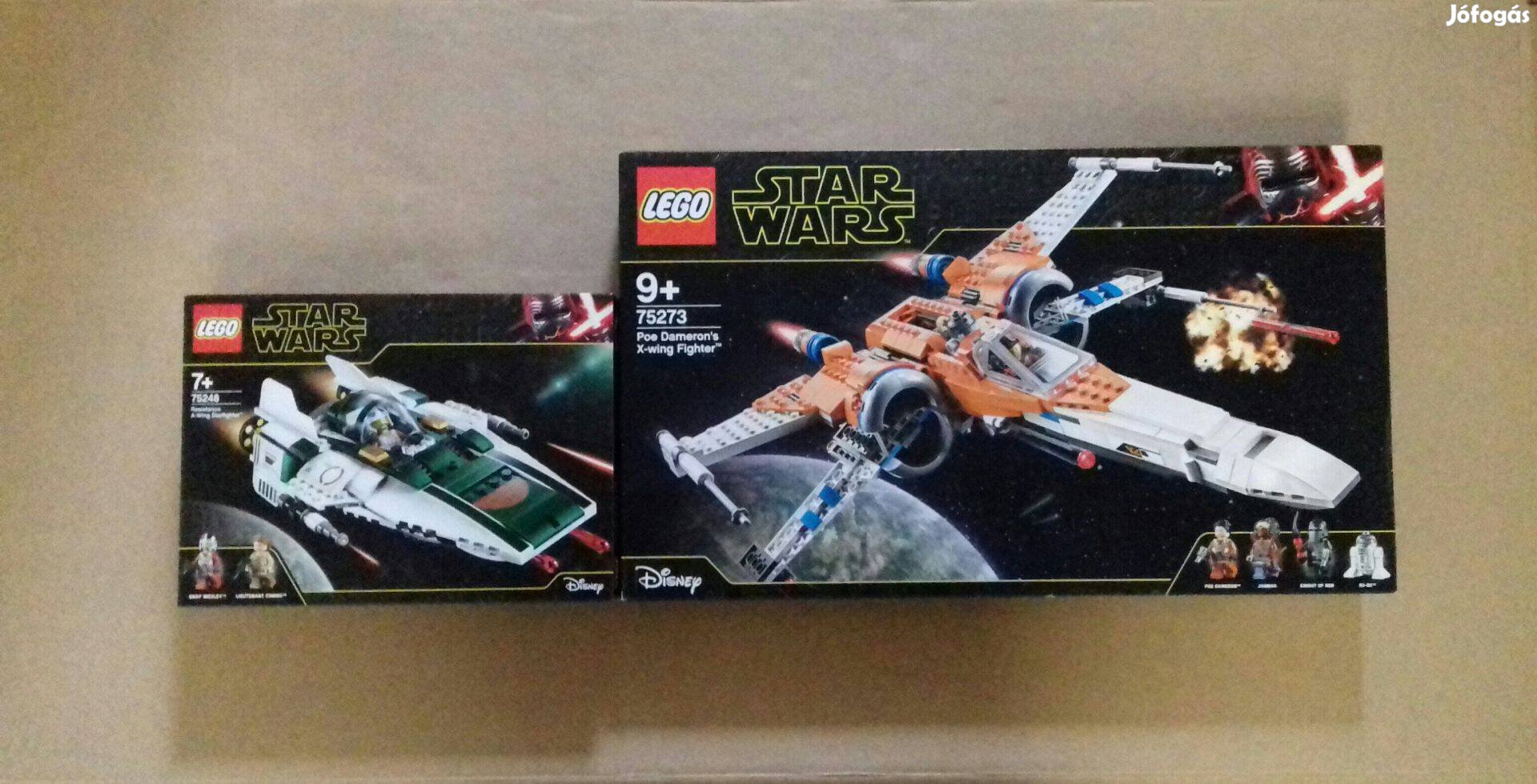 Skywalker kora bontatlan Star Wars LEGO 75248 A-wing + 75273 X Fox.azá