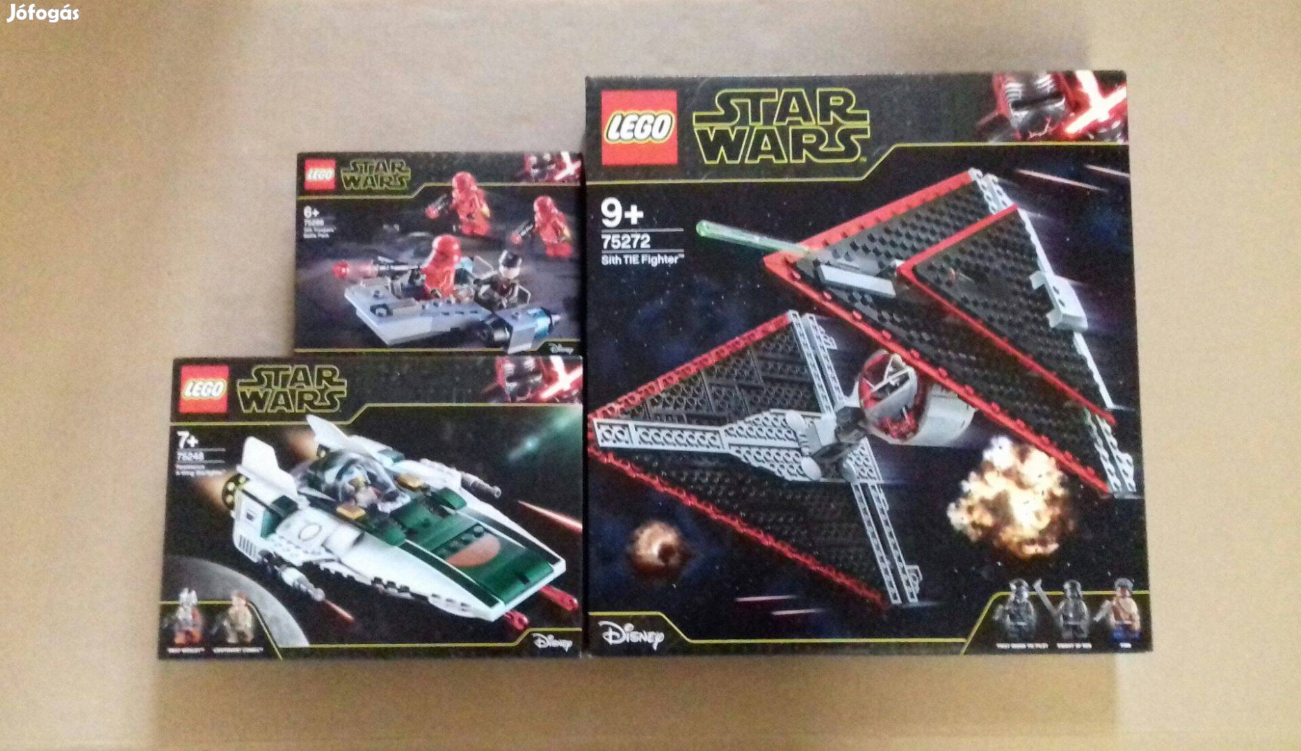 Skywalker kora bontatlan Star Wars LEGO 75248 + 75266 + 75272 Fox.árba