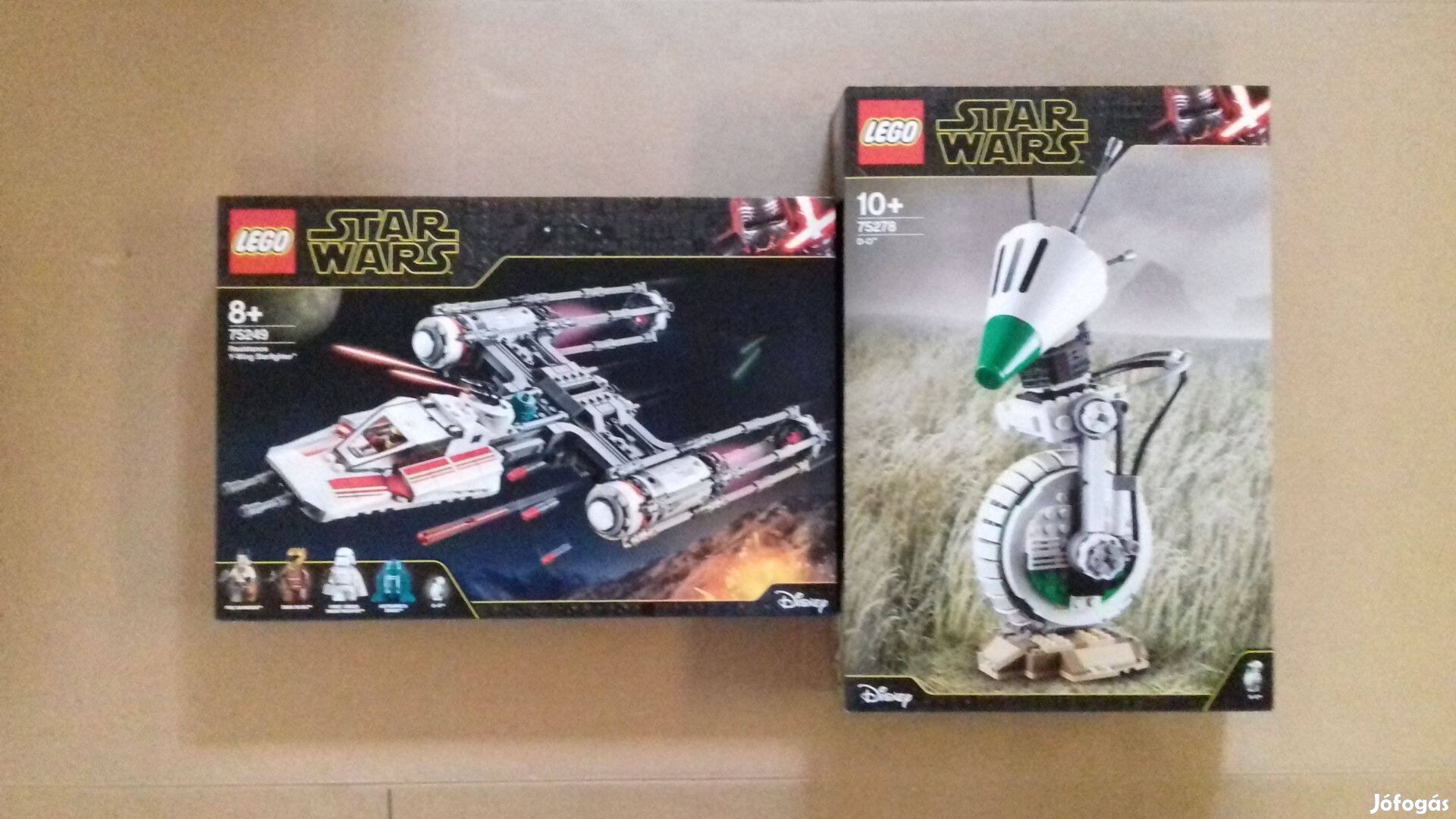 Skywalker kora bontatlan Star Wars LEGO 75249 Y-wing + 75278 D-O Foxár