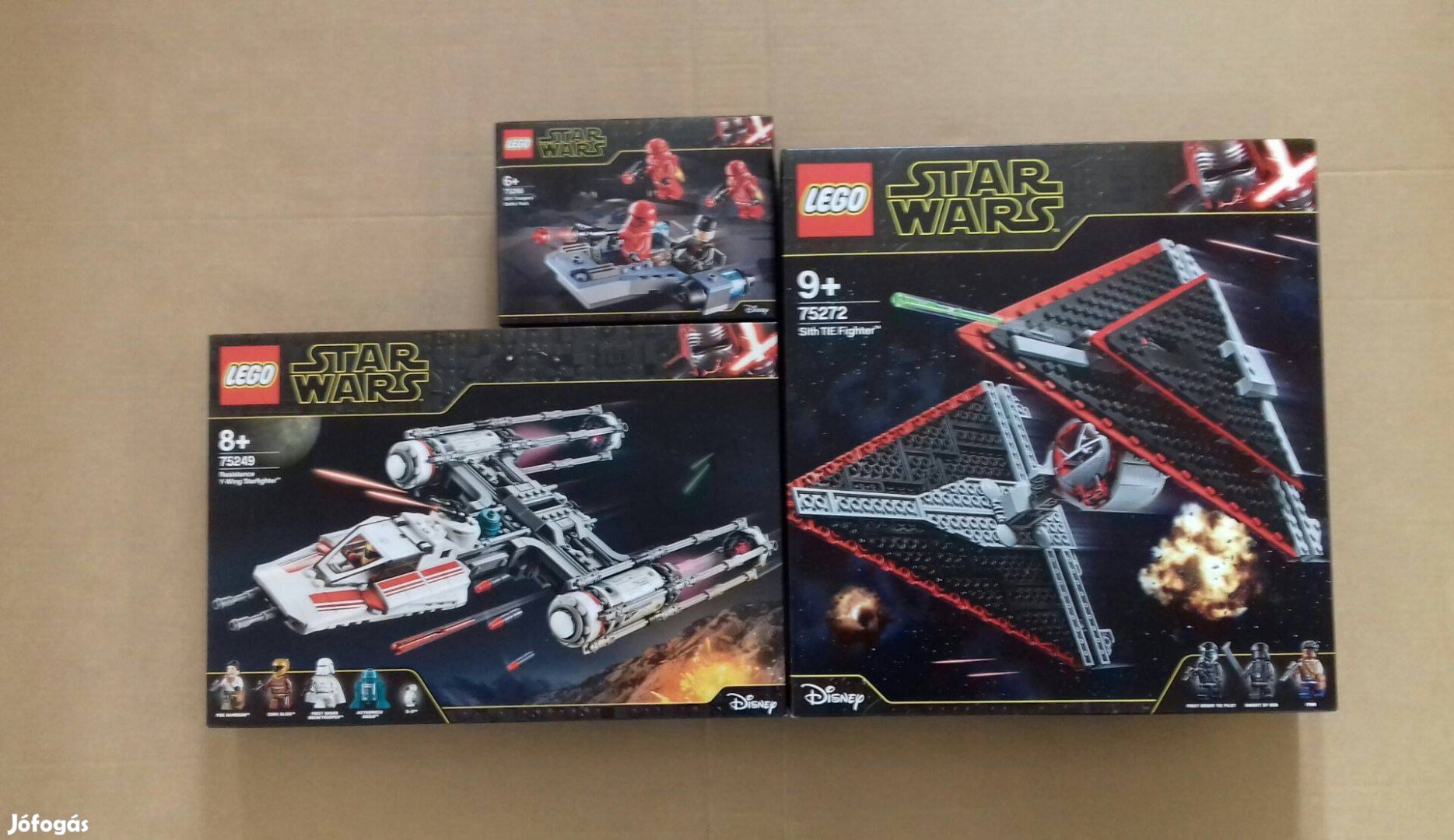 Skywalker kora bontatlan Star Wars LEGO 75249 + 75266 + 75272 Fox.árba