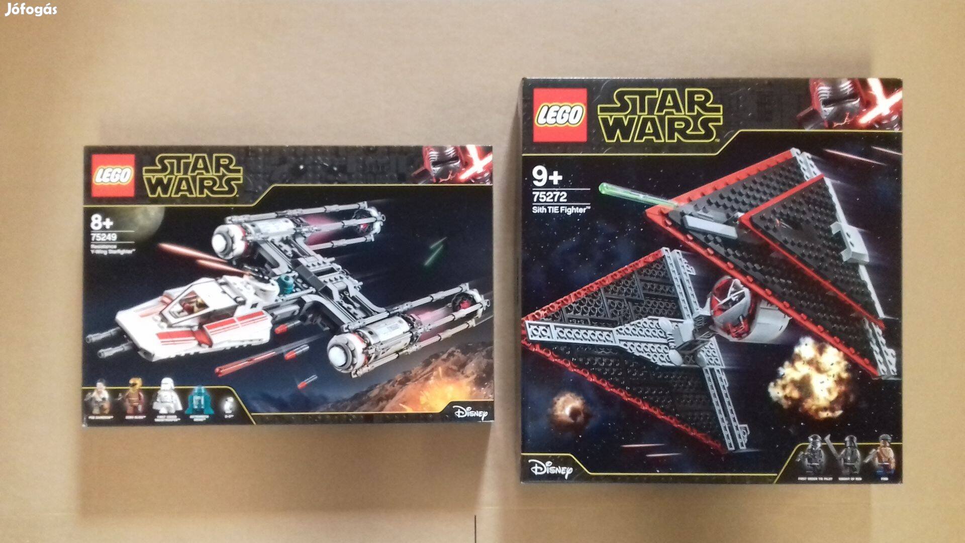 Skywalker kora bontatlan Star Wars LEGO 75249 + 75272 Sith TIE Fox.árb