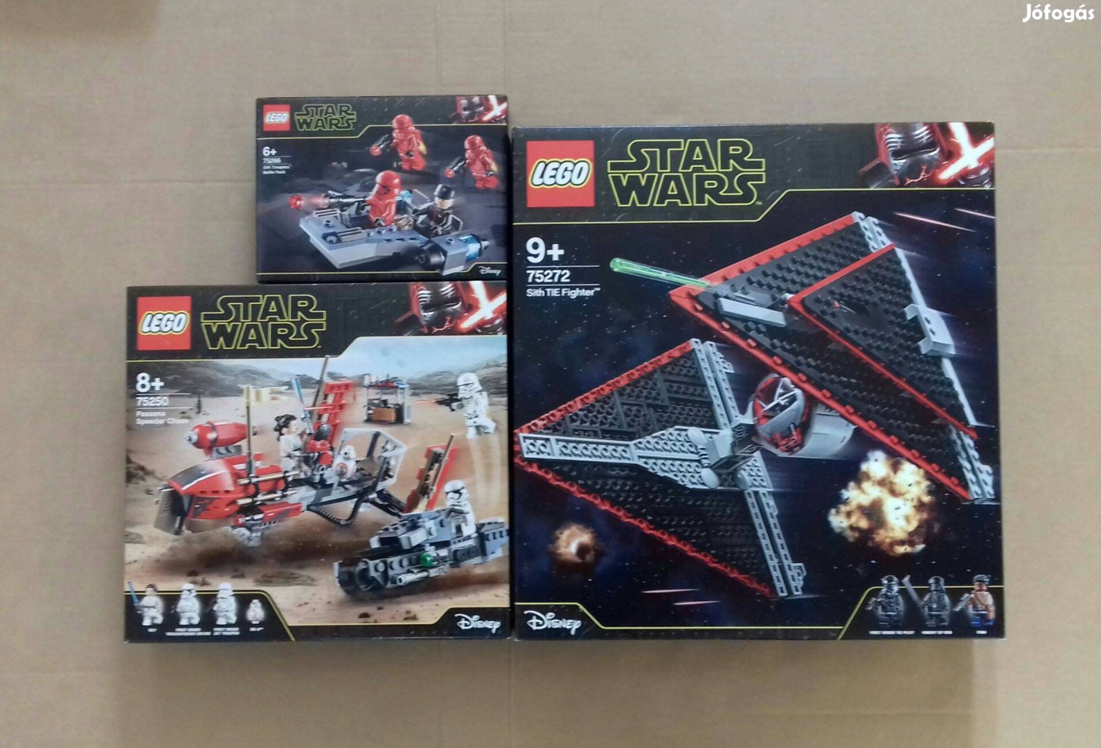 Skywalker kora bontatlan Star Wars LEGO 75250 + 75266 + 75272 Fox.árba