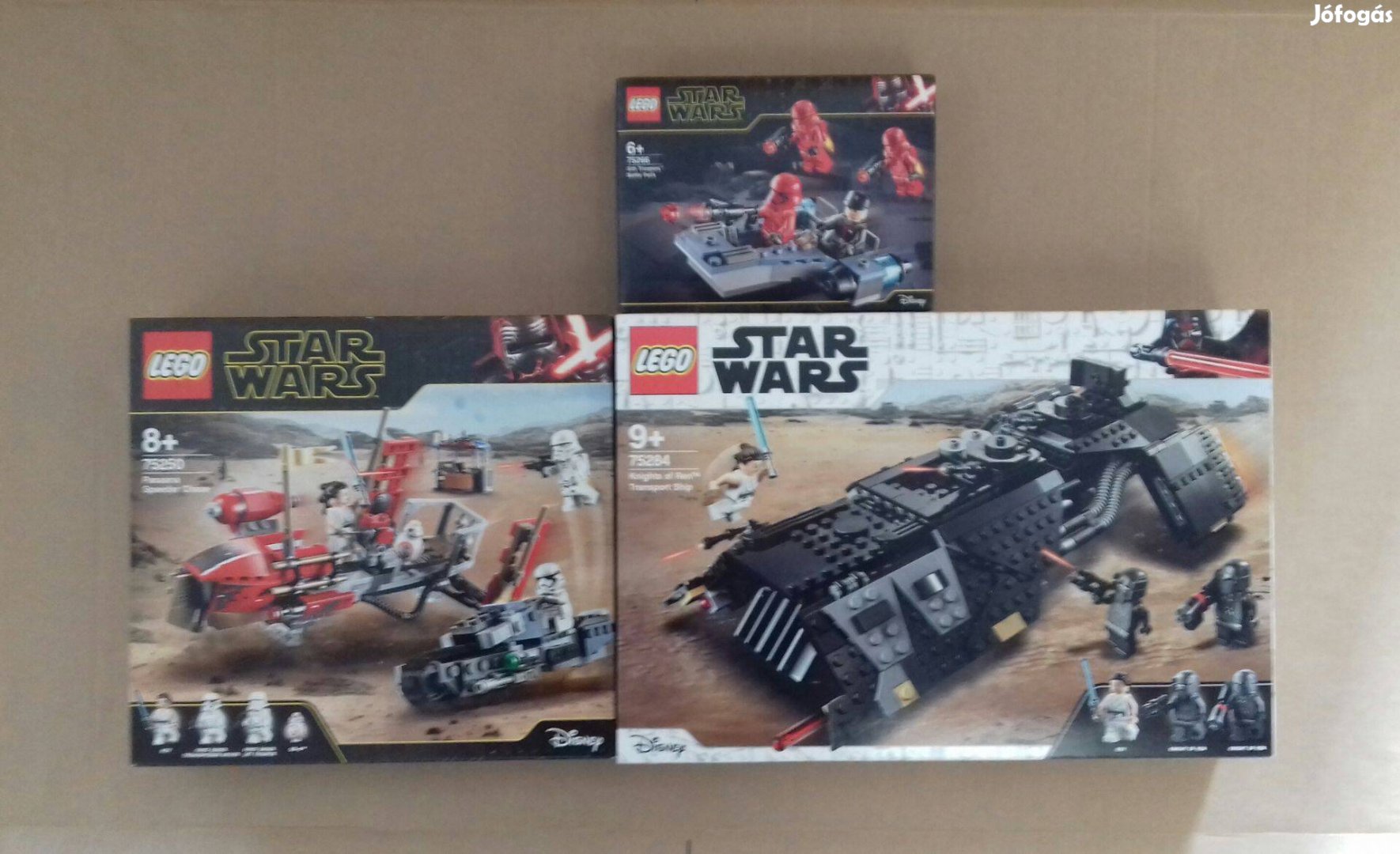 Skywalker kora bontatlan Star Wars LEGO 75250 + 75266 + 75284 Fox.árba