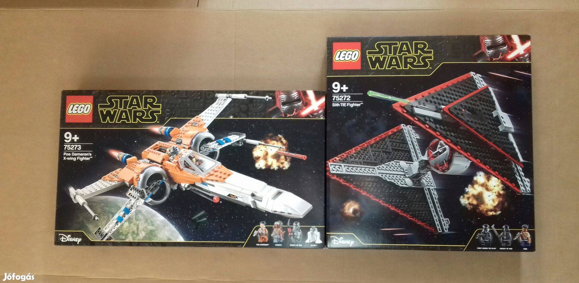 Skywalker kora bontatlan Star Wars LEGO 75272 Sith TIE + 75273 Foxárba