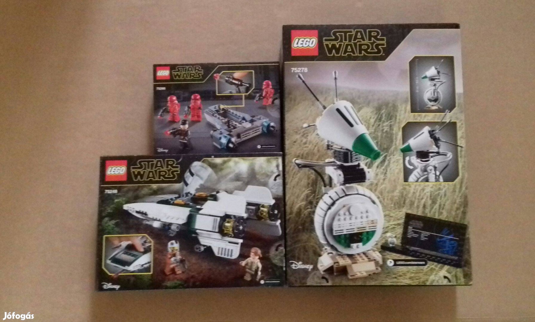 Skywalker kora új Star Wars LEGO 75248 + 75266 + 75278 D-O Fox.az árba