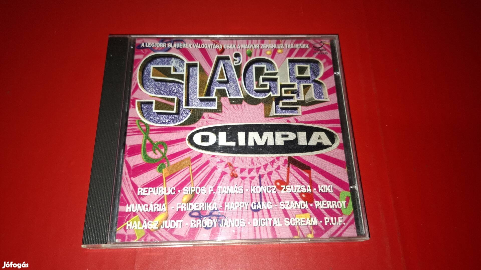 Sláger Olimpia Cd 1996 Friderika Republic Hungária...