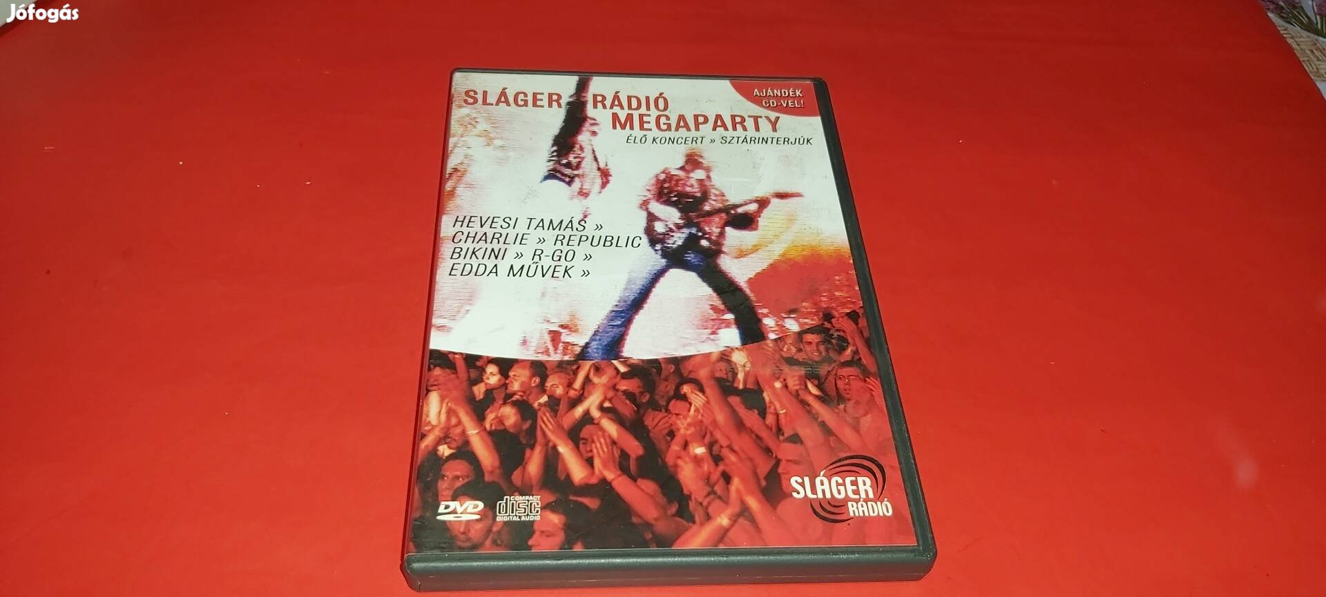 Sláger Rádió Megaparty Cd + Dvd 