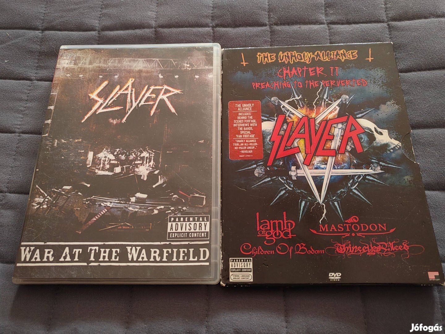 Slayer dvd-k