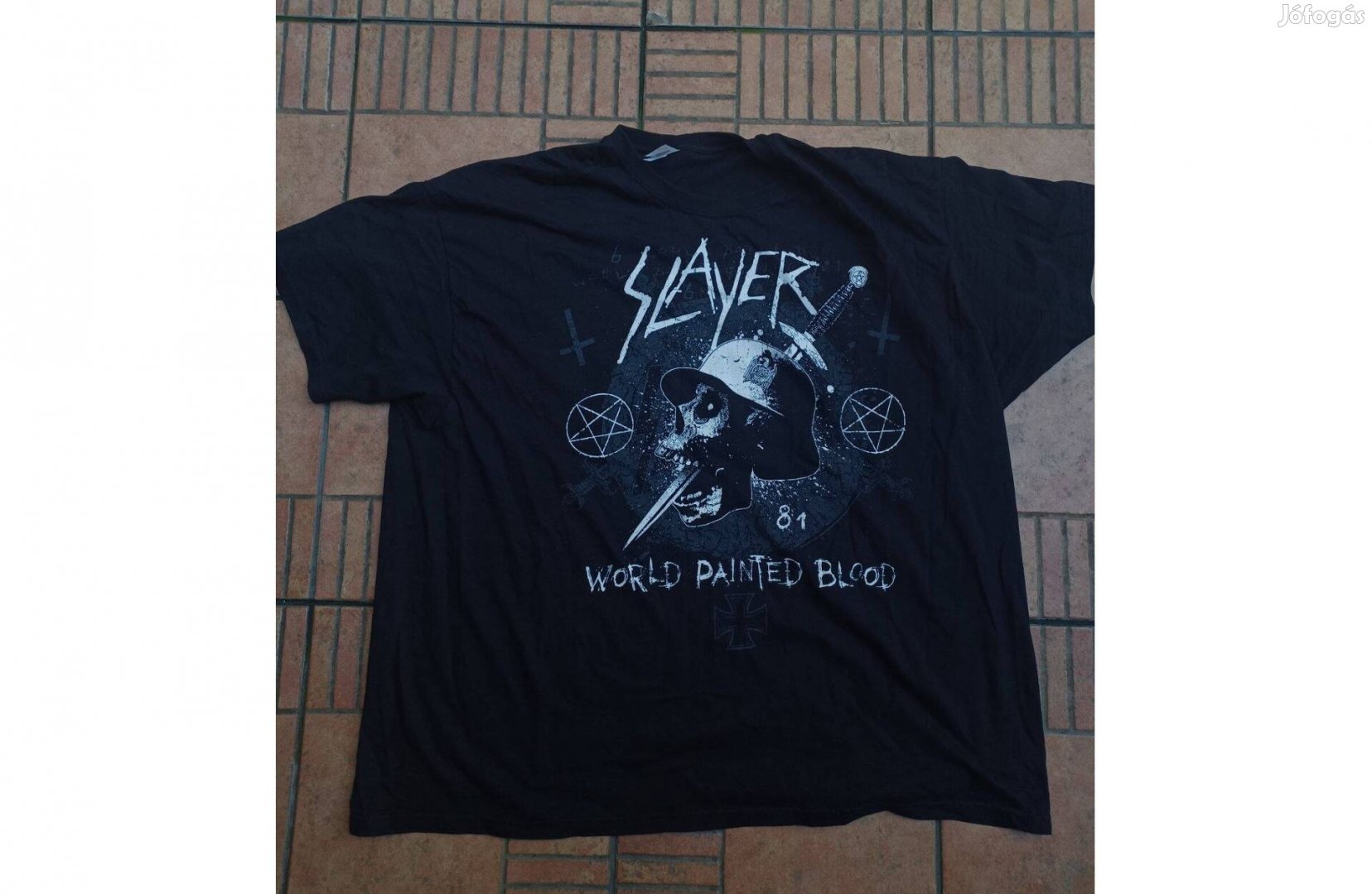 Slayer póló XXL Xxxl