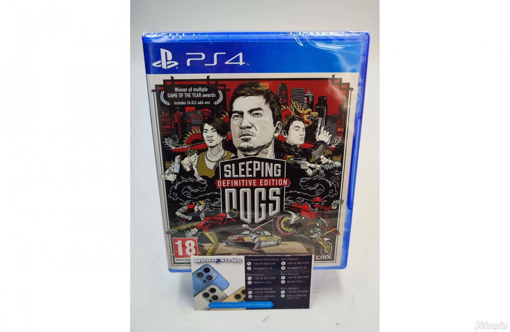 Sleeping Dogs Definitive Edition PS4 Garanciával #konzl1855