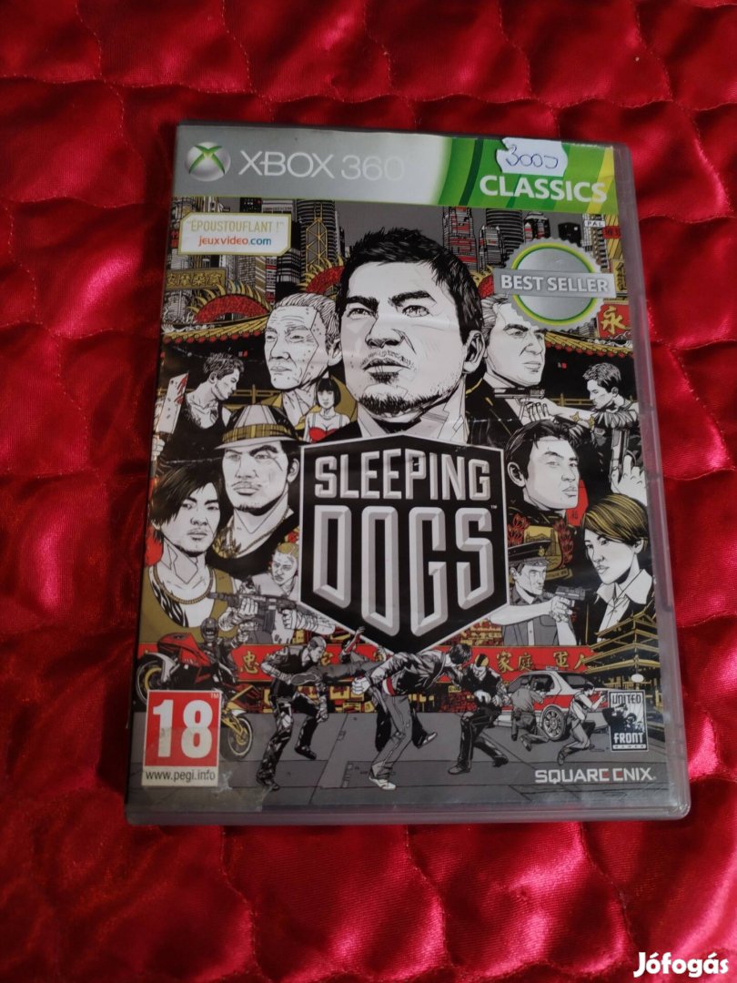 Sleeping Dogs kínai GTA Xbox 360 játék 
