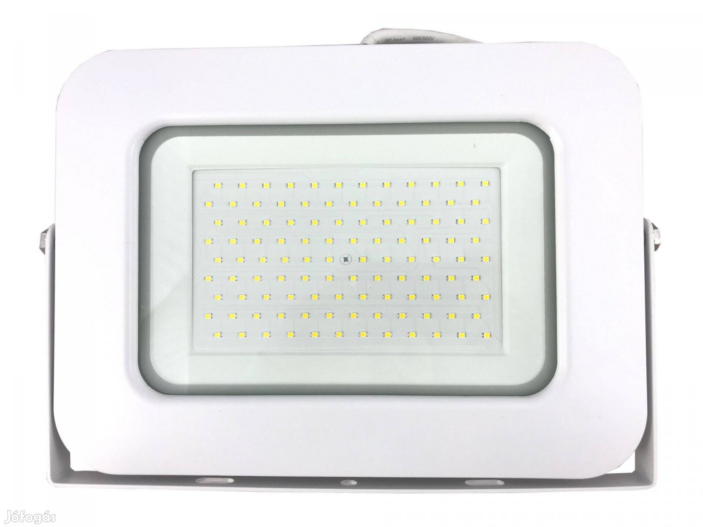 Slim SMD LED reflektor, 100W, természetes fehér, 8500 lumen, 4500K