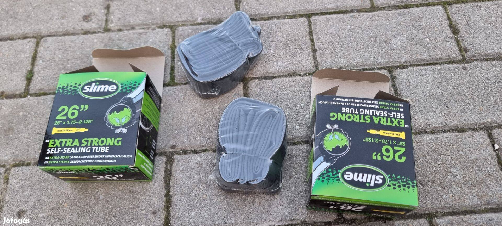 Slime 26" Extra Strong defekt mentesítő folyadékkal töltött belső gumi