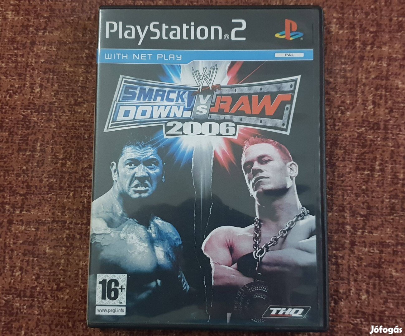 Smack Down vs Raw 2006 - Ps2 eredeti lemez ( 2500 Ft )