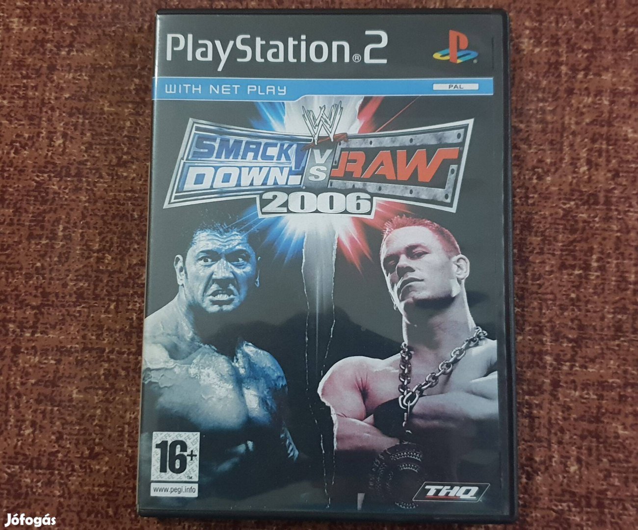 Smack Down vs Raw 2006 - Ps2 eredeti lemez ( 2500 Ft )