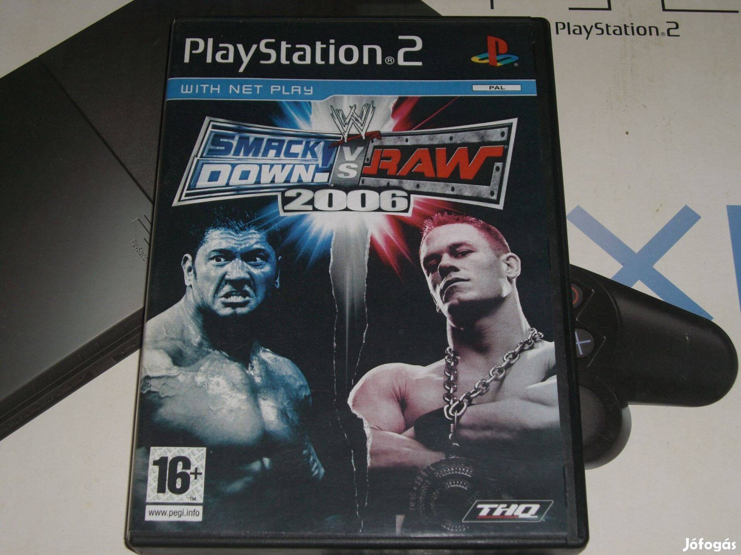 Smack Down vs Raw 2006 - Ps2 eredeti lemez eladó