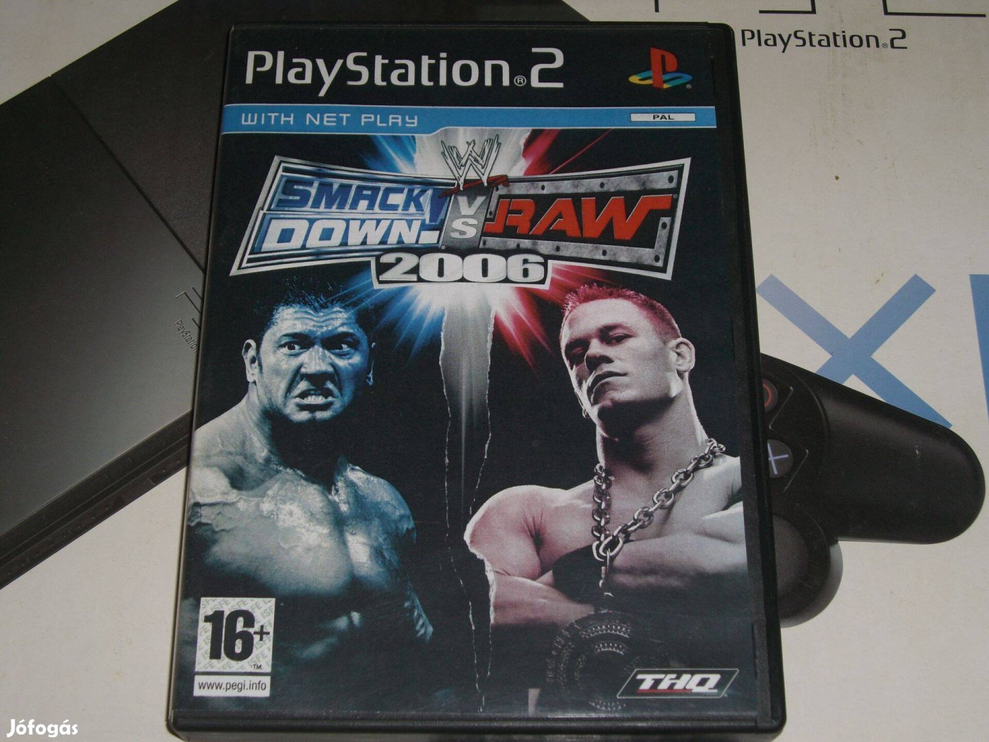 Smack Down vs Raw 2006 - Ps2 eredeti lemez eladó