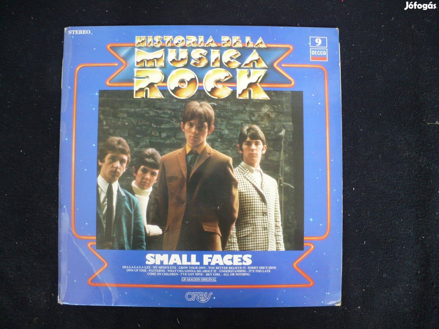 Small Faces: Rock History (olasz nyomású hanglemez)