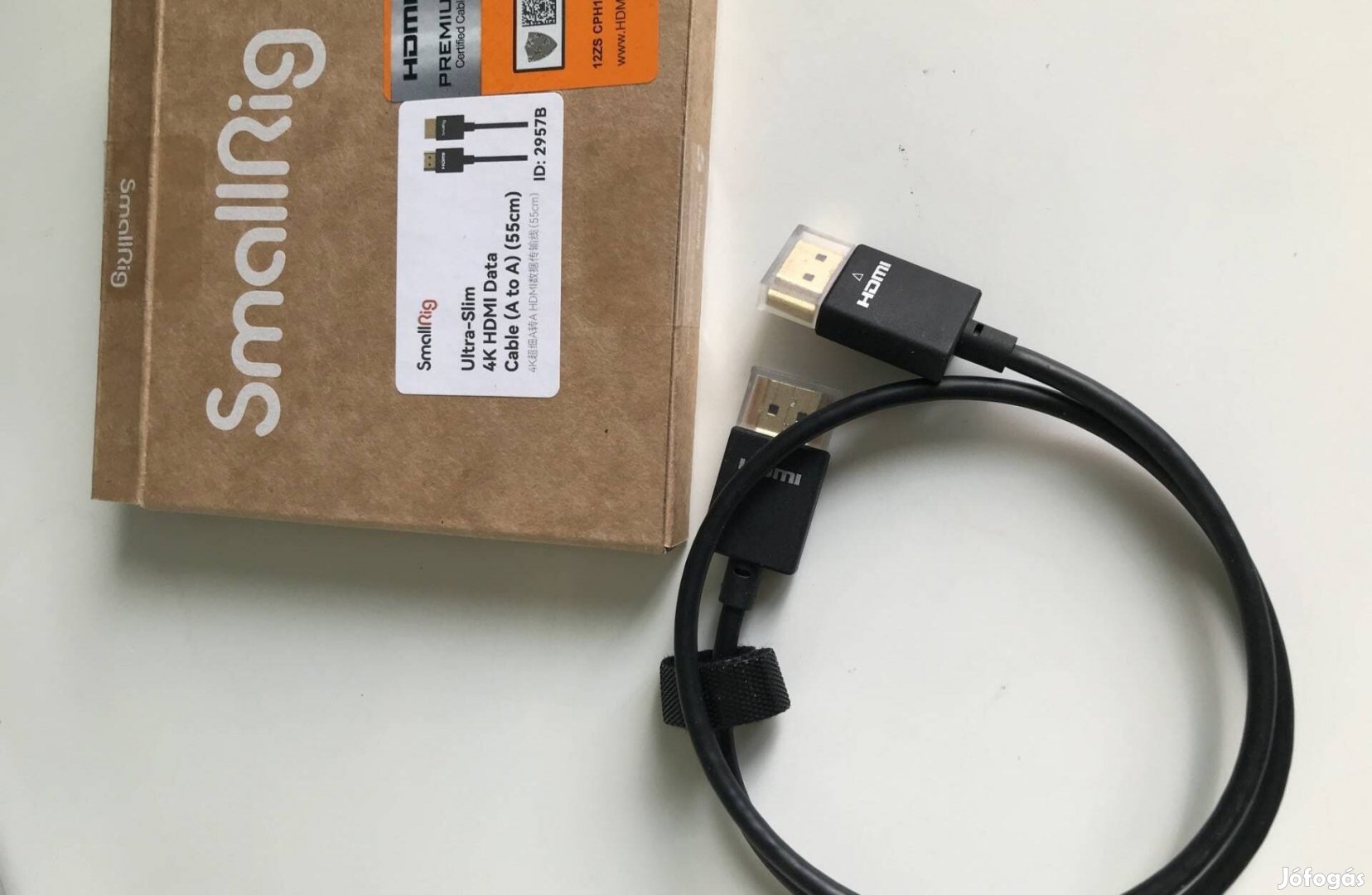 Smallrig Ultra Slim 4K HDMI Cable 55cm 2957