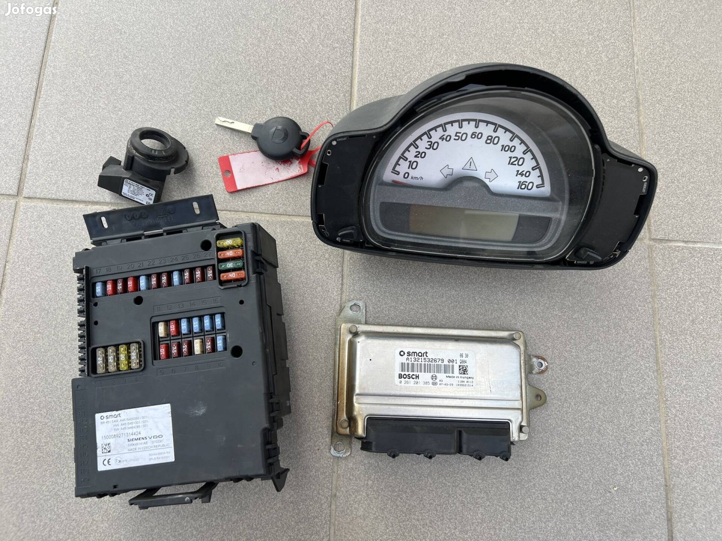 Smart Fortwo 451 motorvezérlő elektronika