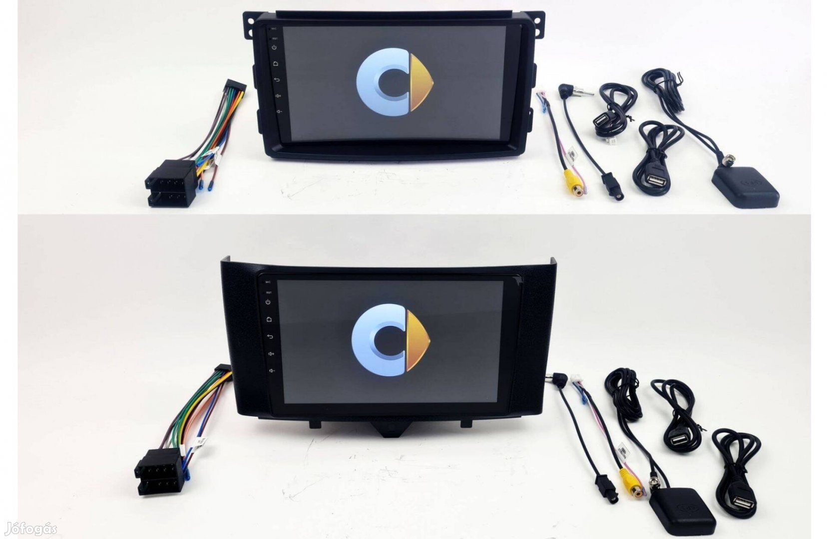 Smart Fortwo Android autórádió multimédia fejegység 2GB Carplay