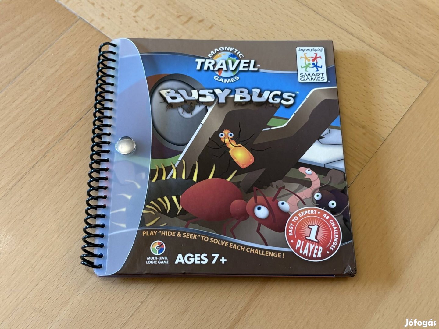 Smart Games Travel Busy Bugs fejlesztő játék demó kibontott