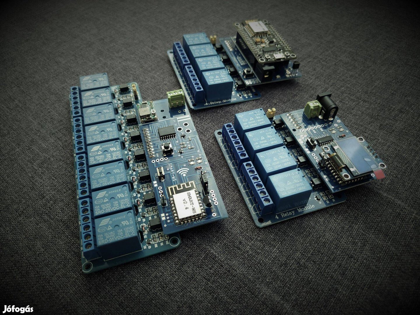 Smart-WS 8 csatornás WiFi relé okos kapcsoló 8ch