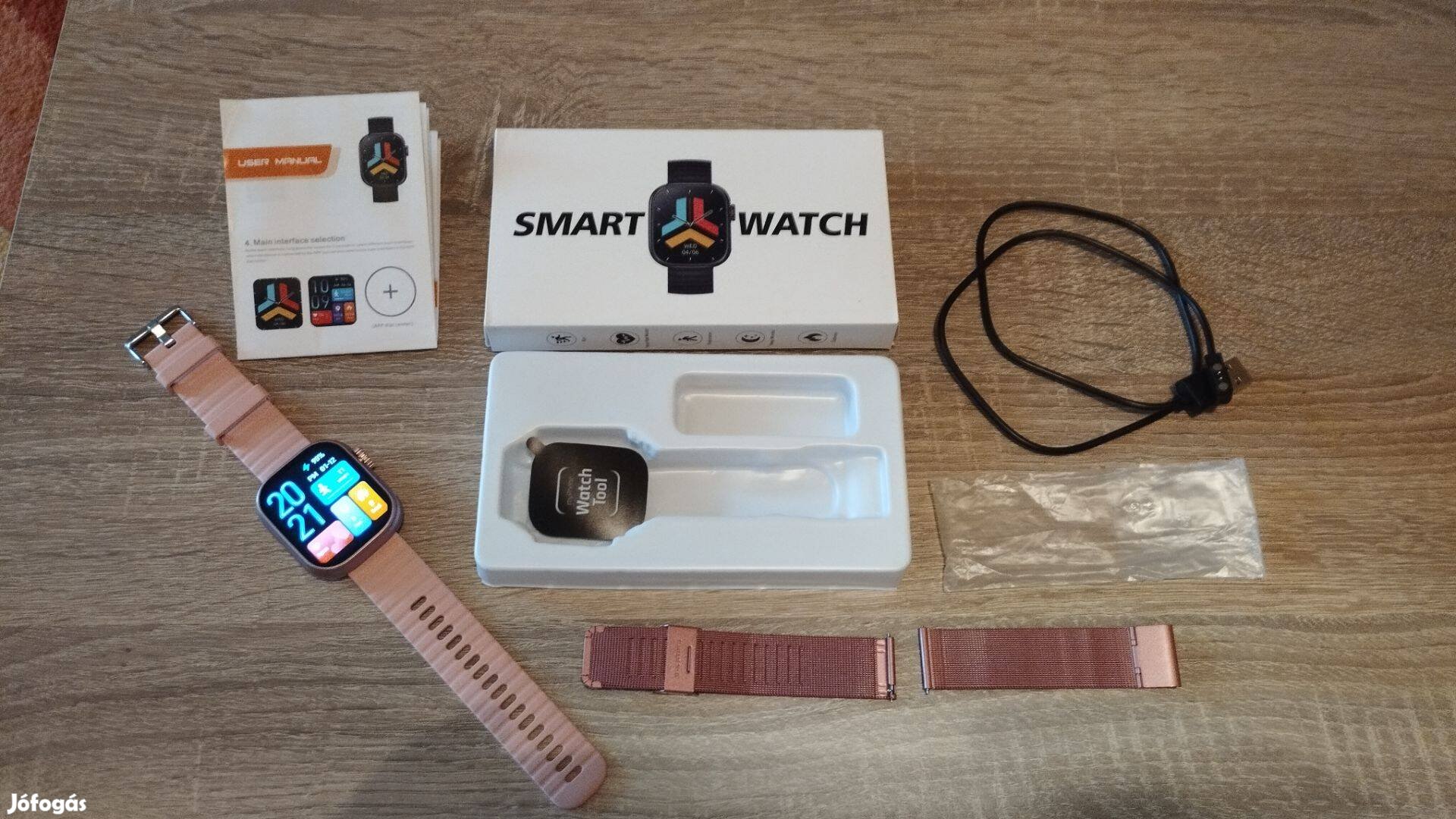 Smart Watch érintőképernyős női okosóra iphone/Android kompatibilis