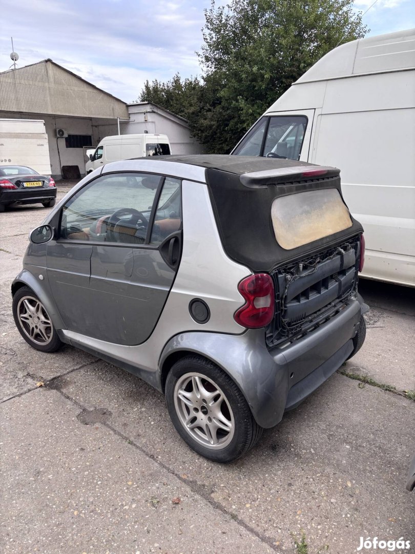 Smart for two cabrio alkatrészek