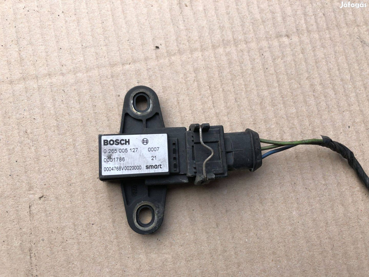 Smart fortwo 1997-2006-ig Ütközés Érzékelő 0265005127