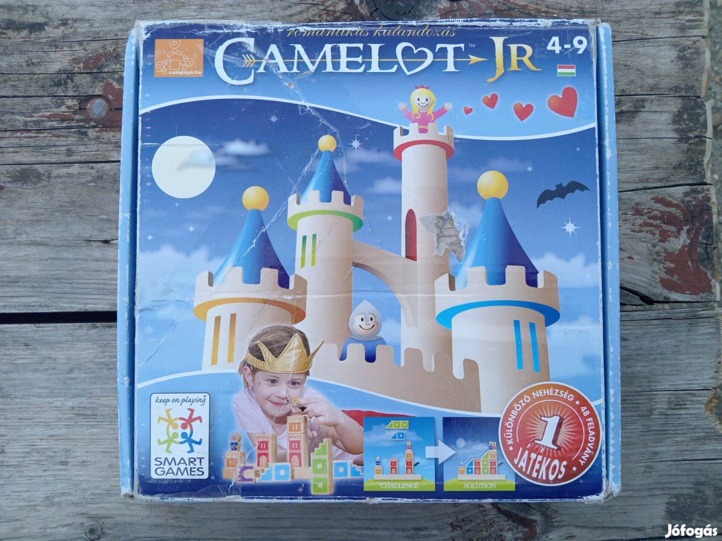 Smart games Camelot egyszemélyes logikai játék 4+